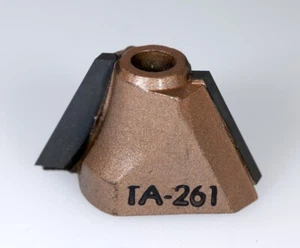 Broca de enrutador de bisel de diámetro de corte Ocemco OCM-TA-261, carburo 25 grados, 1-1/16" - Imagen 1 de 2