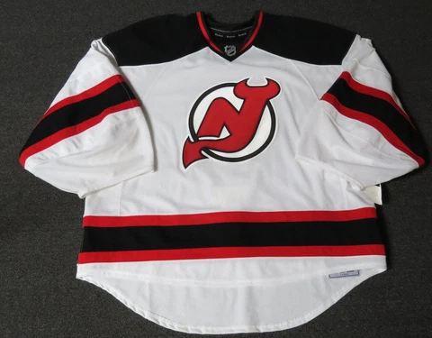 New New Jersey Devils Authentic Team Issued Reebok Edge 2.0 Hockey Jersey NHL Cover
