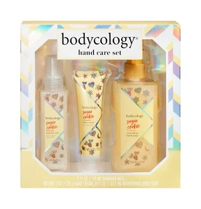 Woman's Hand Care Bodycology Sugar Cookie Soap Hand Cream Mist Gift 3 Piece Set - Picture 1 of 6