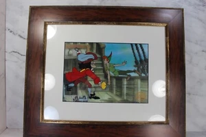 Limited Edition Disney Serigraph Cel Peter Pan & Captain Hook certificate - Picture 1 of 7