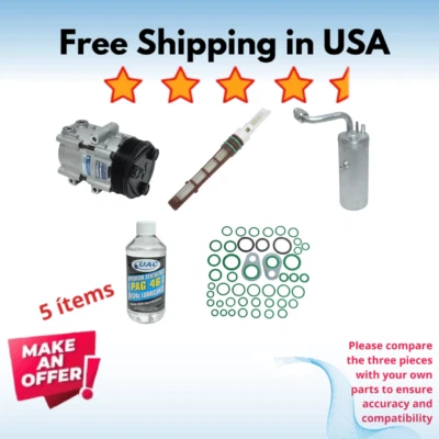 Compressor & Driers A/C Fit Ford F-450 Super Duty 1999-2007 - Image 1 of 4