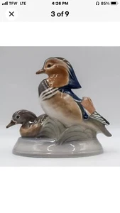 Royal Copenhagen Germany Figur Mandarinenten neuwertig (sehr selten) - Bild 1 von 4