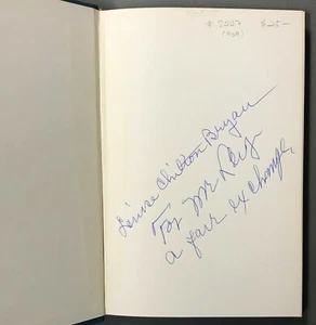 [Texana] Inscribed/1st Edition  Louise Chilton Bryan  Texas! One and Indivisible - Picture 1 of 7