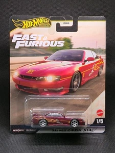NEW 2025 HOT WHEELS PREMIUM FAST & FURIOUS NISSAN 240SX (S 14)- W/ PROTECTOR!  - Picture 1 of 2