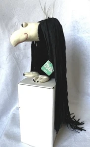 VTG Kamar Kicks Mirdok Vulture Buzzard Bird Plush 15” Rare Style 4551 HTF NEW - Picture 1 of 18