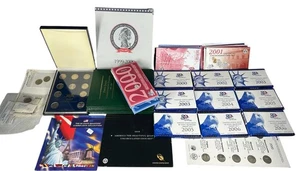 Massive US Coins Lot Ultimate State Quarters Collection Proofs Huge Face Value  - Picture 1 of 24