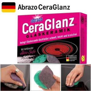 abrazo CeraGlanz Vetroceramica - 2 detergenti per piani in ceramica, vetroceramica antibatterica - Foto 1 di 1