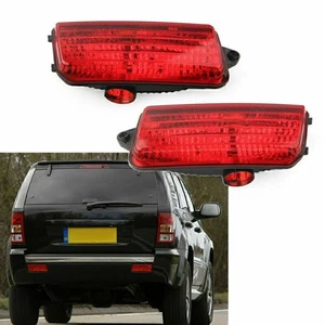Coppia Fanali Riflettori Paraurti Posteriore Auto Per Jeep Grand Cherokee 05-2010 55156103AA - Foto 1 di 8