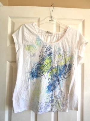 ladies preowned petite top size 18 round neck short sleeve bhs - Image 1 of 4