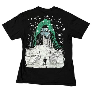 Marvel Dr. Doom Castle T-Shirt Medium Comics Robbie Baldwin doppelseitig Vintage - Bild 1 von 8