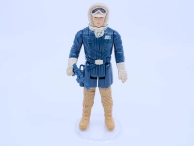 Figura de acción Kenner Star Wars 1980 de colección HK Han Solo Hoth completa original Foto 1 de 4