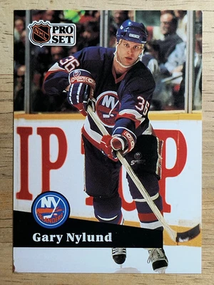 1991-92 Pro Set French #150 Gary Nylund - Image 1 of 2