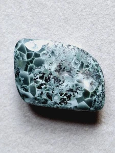 Isle Royale Greenstone Chlorastrolite Gemstone Cab Cabochon Michigan State Gem - Picture 1 of 13