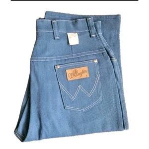 Vintage 50er Deadstock Stretch Wrangler Blue Bell Denim Pedal Pusher Jeans neu aus altem Lagerbestand Größe 16 - Bild 1 von 9