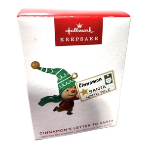 Hallmark Ornament ~ Carta de Canela a Santa 2023 ~ Edición Limitada Gnomo Nuevo - Imagen 1 de 5