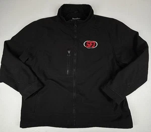 Chaqueta Refrigiwear 0491R Soft Shell Negra Para Hombre 2XL Repelente al Agua Elastizada Cremallera - Imagen 1 de 9