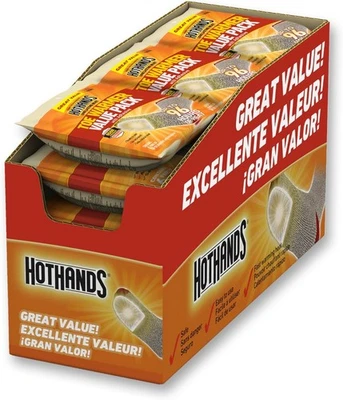 Calentadores de dedos - Duradero Seguro Natural Inodoro - Hasta 8 horas de calor - 72 pares Foto 1 de 4