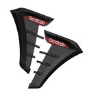 Motorcycle Body Sticker Carbon Fiber Look Vent Wings Protector Fuel Accessories