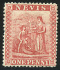 Nevis 1871-78 Qv 1D Pale Rose-Red Sg# 15 Mint No Gum Vf