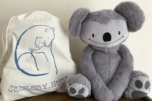 NEW Weighted 4lb / 1.8kg Sensory koala 35cm Soft Toy Autism Anxiety Stress - Picture 1 of 18