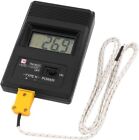 Sourcingmap Lcd K-Type Digital Thermometer Tm-902C W Thermocouple Wire