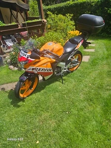 Thai-Honda 125 ccm, CBR JC50; Bj.11/ 2016, TÜV 3/26, Sportauspuff - Bild 1 von 3