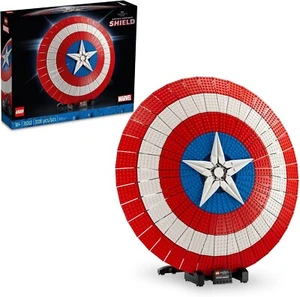 LEGO Disney Marvel Captain America’s Shield 76262 Model Kit Collectible Replica - Picture 1 of 1