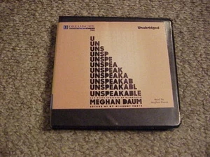 The Unspeakable by Meghan Daum (2014, 6 CDs, Unabr, Ex-Library) / Free Shipping! - Imagen 1 de 3