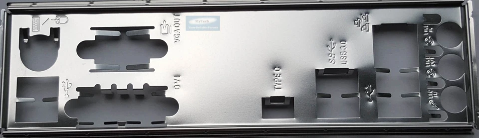 ASUS I/O IO SHIELD BLENDE BRACKET B150-PLUS, B150-PLUS D3 NEU/NEW