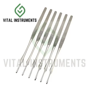 Set of 6 Scalpel Handle #7 Medical Surgical Dental Stainless Steel Instruments - Picture 1 of 1