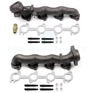 Exhaust Manifold Pair Set for 97-98 Ford Expedition F-Series Pickup Truck 4.6L - Picture 1 of 6