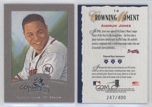 2002 Donruss Diamond Kings Silver Foil /400 Andruw Jones #14
