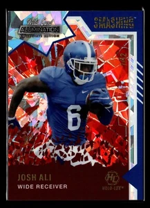 2021 Wild Card Josh Ali Red Cracked Holo-Lux Smashing RC SSP /12 Kentucky - Picture 1 of 2
