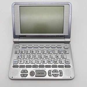 Casio EX-word EW-G5500V Elektronisches Wörterbuch EN FR SP DE Silber - Bild 1 von 3