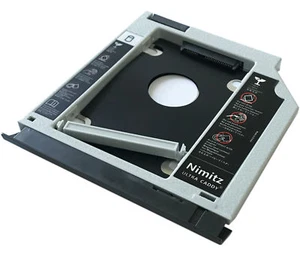 2nd HDD SSD hard drive caddy For Lenovo V330-15 with faceplate - Picture 1 of 5