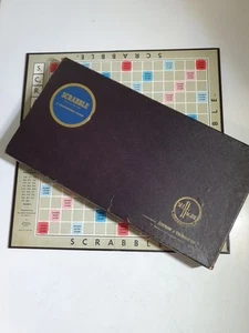 Vintage SCRABBLE Board Game "Selchow & Righter" American Import (1953) - Picture 1 of 17