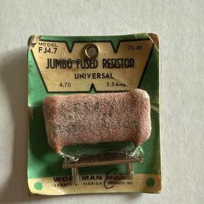 Resistencia fundida Workman Jimbo FJ4.7 3.5 vatios 4.7 Foto 1 de 2