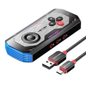  Externe USB-Computer-Soundkarte, 7.1-Kanal, Externer Audioverstärke1067 - Afbeelding 1 van 10