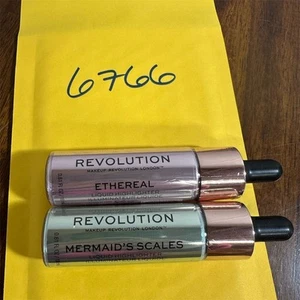 Makeup Revolution Liquid Highlighter Duo Illuminating Assorted Shades - Picture 1 of 5