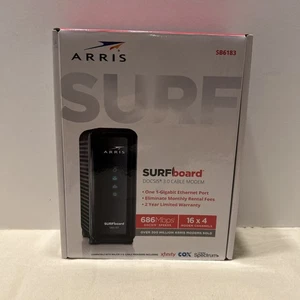 Arris Surfboard SB6183 Cable Modem 686 mbps Internet 16x4 Docsis 3.0 L1995 - Picture 1 of 10