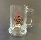 Vintage University Of LOUISVILLE Cardinals Heavy Glass Beer Mug Collectable 14oz