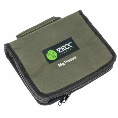 Zeck Fishing Angeln - Rig Pocket 25x21x6cm Wels Waller Vorfachtasche Angeltasche