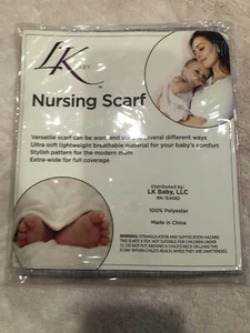 Neu Baby Stillschal von LK Baby grau - Bild 1 von 2