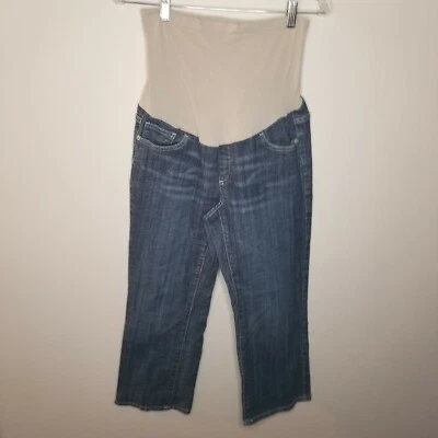 American Star Womens Maternity Blue Jeans Size M - Image 1 of 4