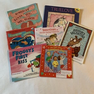 Primary Valentine Day Themed Picture Books 7 Set Classroom Library  Home School - Imagen 1 de 15