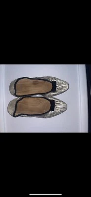 Bailarina Zapatilla con Bajo Motivo Cebra Blanco y Negro Talla 9 para Mujer Foto 1 de 4