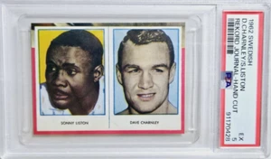 1962 Swedish Rekord Journal Sonny Liston Rookie Card RC PSA 5 EX Boxing HOF - Bild 1 von 2