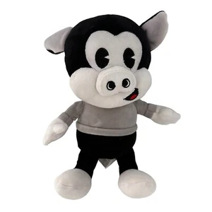 Cecil 11-Inch Black & Gray Pig Plush Fiesta Soft Collectible Stuffed Animal a - Picture 1 of 12