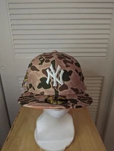 NWS New York Yankees Duck Camo 59fifty 7 3/8 MLB - Picture 1 of 10