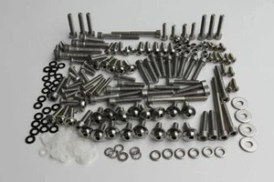 Kawasaki GPZ 500 S Verkleidungsschraubensatz hochglanzpoliert V2A Rostfrei!! - Imagen 1 de 1